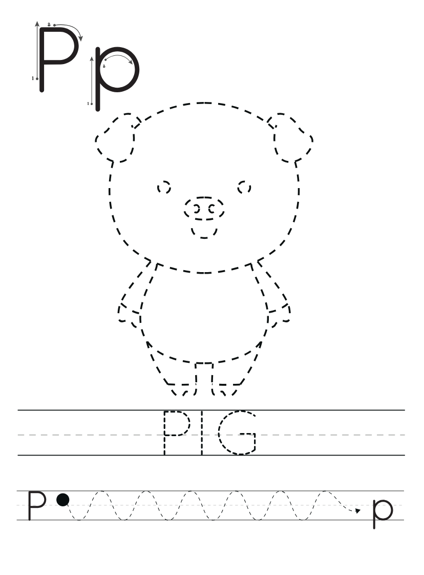 Letter and Number Tracing