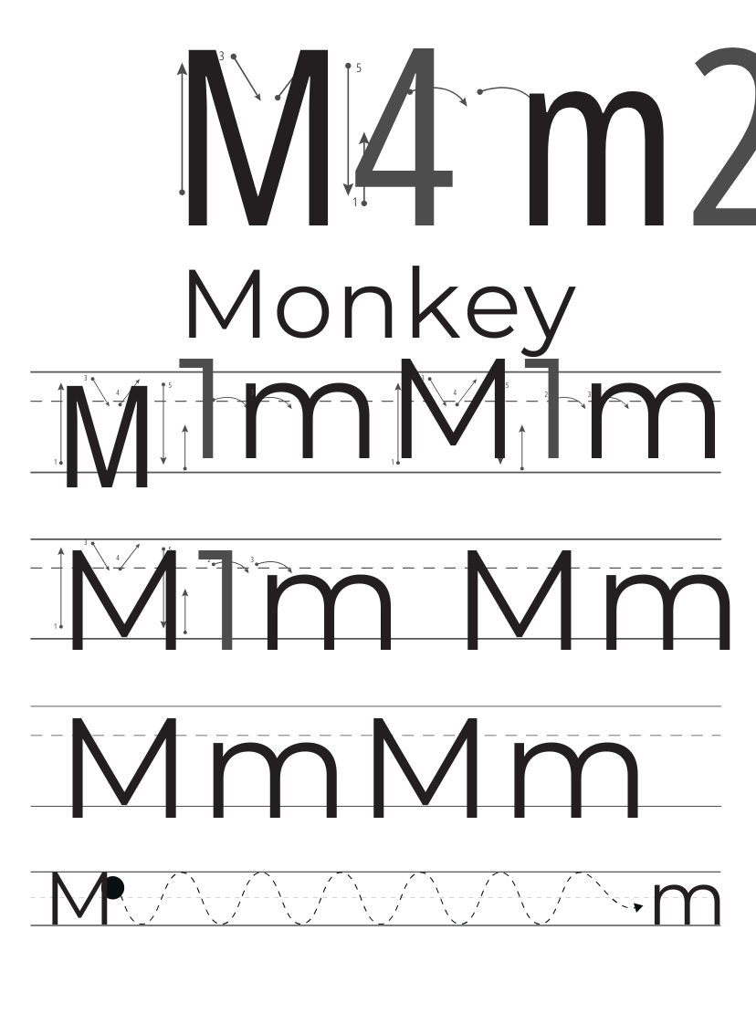 Letter and Number Tracing